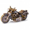 Puzzle mecanic din lemn, Wooden.City, Motocicleta Cruiser V-Twin Limited Ed., 168 piese