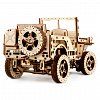 Puzzle mecanic din lemn, Wooden.City, Masina de teren 4x4, 571 piese