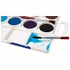 Acuarele Jovi, set 12 culori, diametru pastila 33 mm, cu pensula