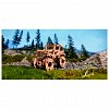 Puzzle mecanic din lemn, Wooden.City, Monster Truck 1 (Jeep CJ-5), 69 piese
