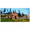 Puzzle mecanic din lemn, Wooden.City, Monster Truck 1 (Jeep CJ-5), 69 piese