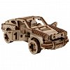 Puzzle mecanic din lemn, Wooden.City, Rally Car 4 (Porsche 911), 113 piese