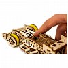 Puzzle mecanid din lemn, Wooden.City, Masina Bolid, 108 piese