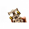 Puzzle mecanid din lemn, Wooden.City, Masina Bolid, 108 piese