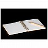 Agenda 10x10 personalizata din lemn - "Be kind!"