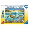 Puzzle Testoase, 100 piese