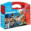 Playmobil City Action - Set portabil Pompier si Catel, 4 ani plus
