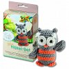 Set creativ pentru crosetat, Bufnita, Folia