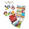 Set creativ carusel Bufnite, 19 piese, Folia