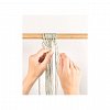 Set macrame bej si verde Urban Jungle, margele lemn, Folia