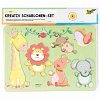 Sabloane creative Zoo, set 6 bucati Folia