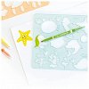 Sabloane creative Zoo, set 6 bucati Folia