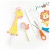 Sabloane creative Zoo, set 6 bucati Folia
