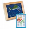 Kit broderie pe carton color perforat Folia