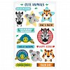 Set creativ autocolante, 3 coli-set, Cute Animals