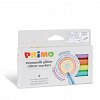 Carioci Primo, set 6 culori, cu sclipici