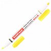 Textmarker V-16, 2 Capete, Neon plus Pastel Galben