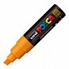 Marker cu vopsea, Posca UNI PC-8K, vf.tesit, 8 mm, galben inchis