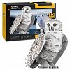 Puzzle 3D CubicFun NG - Bufnita polara, 62 piese, 8 ani plus