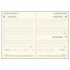Agenda A5, datata, 352 pagini, hartie ivory, Dakota, rosie