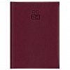 Agenda A4, datata, 144 pagini, hartie ivory, Dakota, bordeux