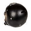 Pusculita polirasina Skull with black helmet and sunglasses, forma craniu, 16 x 13 cm