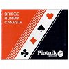 Set carti de joc Poker, Bridge, Canasta, 2 pachete - Piatnik