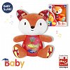 Jucarie interactiva bebe cu activitati si lumini, 15 cm - Vulpe