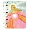 Carnet cu spira 7 x 10 cm, 75 file, velin, Arhanghelul Chamuel