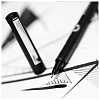 Liner Molotow Blackliner, 0.1 mm, negru