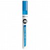 Marker varf pensula Molotow Aqua Color, 4 ml, cyan 012