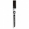 Marker varf pensula Molotow Aqua Color, 4 ml, deep black 022
