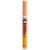 Marker acrilic Molotow One4All 127HS, varf rotund, 2 mm, peach pastel