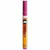 Marker acrilic Molotow One4All 127HS, varf rotund, 2 mm, magenta