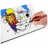 Marker acrilic Molotow One4All 227HS, varf rotund, 4 mm, true blue 204