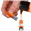 Marker acrilic Molotow One4All 227HS, varf rotund, 4 mm, true blue 204