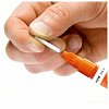 Marker acrilic Molotow One4All 227HS, varf rotund, 4 mm, true blue 204