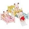 Figurine Sylvanian Families, Patuturi Supraetajate Triple