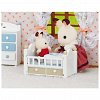 Figurine Sylvanian Families, Set Patut Bebe Iepuras Chocolate