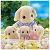 Figurine Sylvanian Families, Familia Iepurasilor Flora