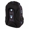 Ghiozdan St.Right, 39 x 27 x 17 cm, 3 compartimente, Blue Gamer, BP26