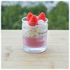 Lumanare Candly, pahar, Strawberry
