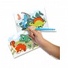 Primul set de pictura cu apa, Dinozauri, 1-4 ani, SES