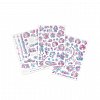 Set tatuaje temporare Nebulous Stars, 3 file, Stele Nebulous