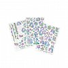 Set tatuaje temporare Nebulous Stars, 3 file, Stele Nebulous