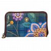 Portofel Pip Flores Felices, 18 x 3 x 1 cm, albastru