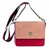 Geanta de umar Pip Cross Body Flap mica, 19 x 6 x 16 cm, rosu