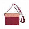 Geanta de umar Pip Cross Body Flap mica, 19 x 6 x 16 cm, rosu