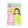 Carte cu stickere pe numere Besties, 12 file, 24 x 14.5 cm, Grafix