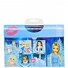 Set creativ de colorat si razuit Besties, 19 x 19 cm, 6 file, Grafix